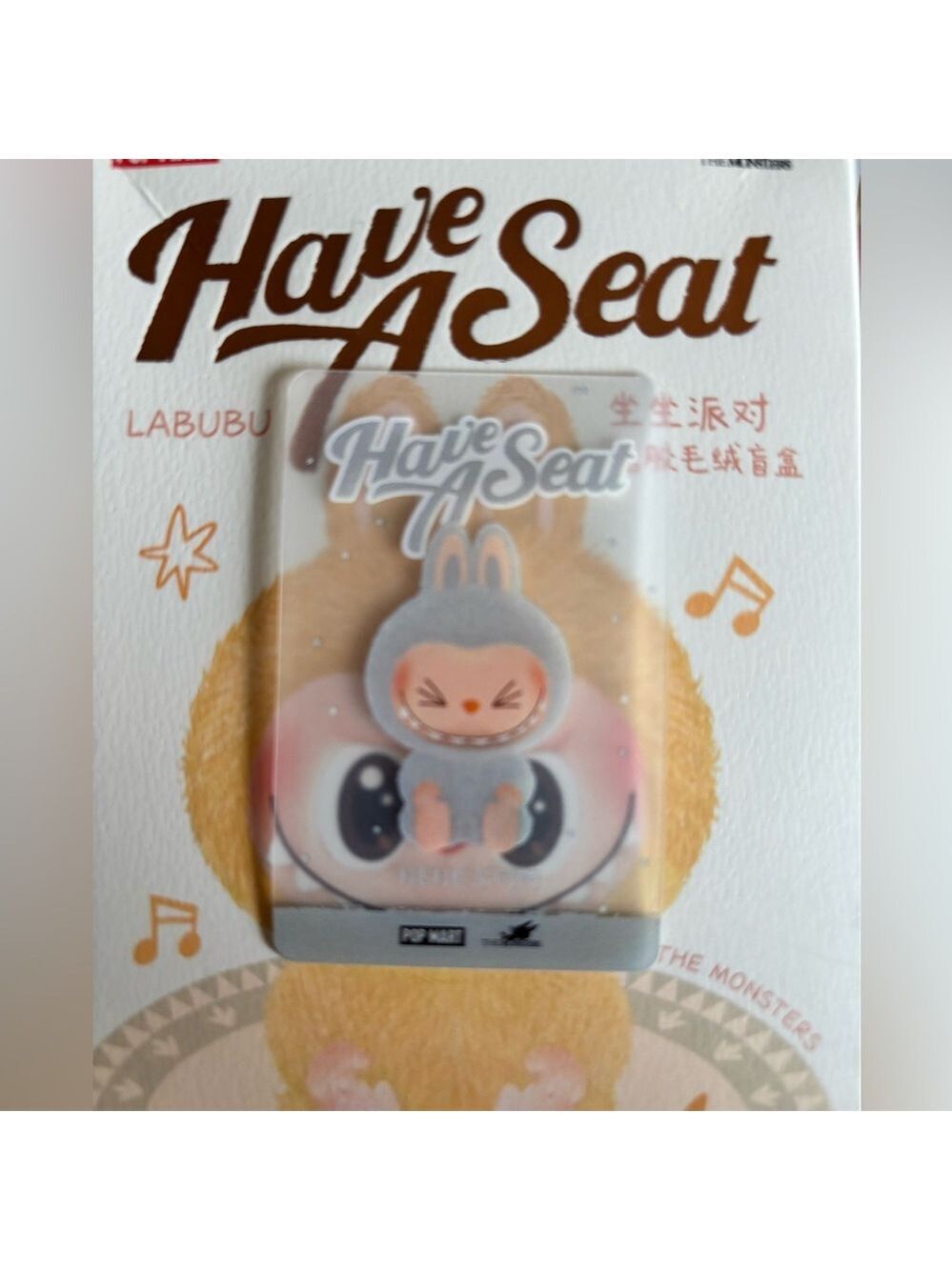 HEHE - Pop Mart Labubu Have a Seat